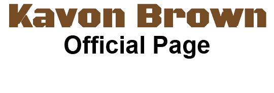 Kavon Brown Official Page